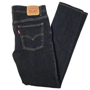 Levi's 510 Skinny Blue Jeans Boys Size 18 Reg 29 x 29